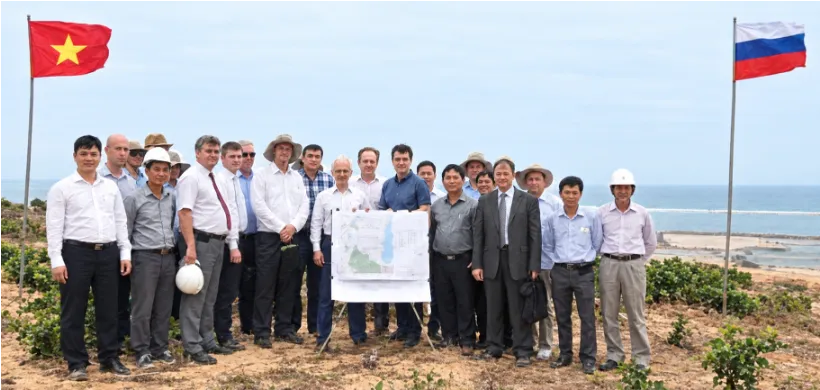Tổng Giám đốc Rosatom đến thăm dự án Nhà máy Điện hạt nhân Ninh Thuận 1