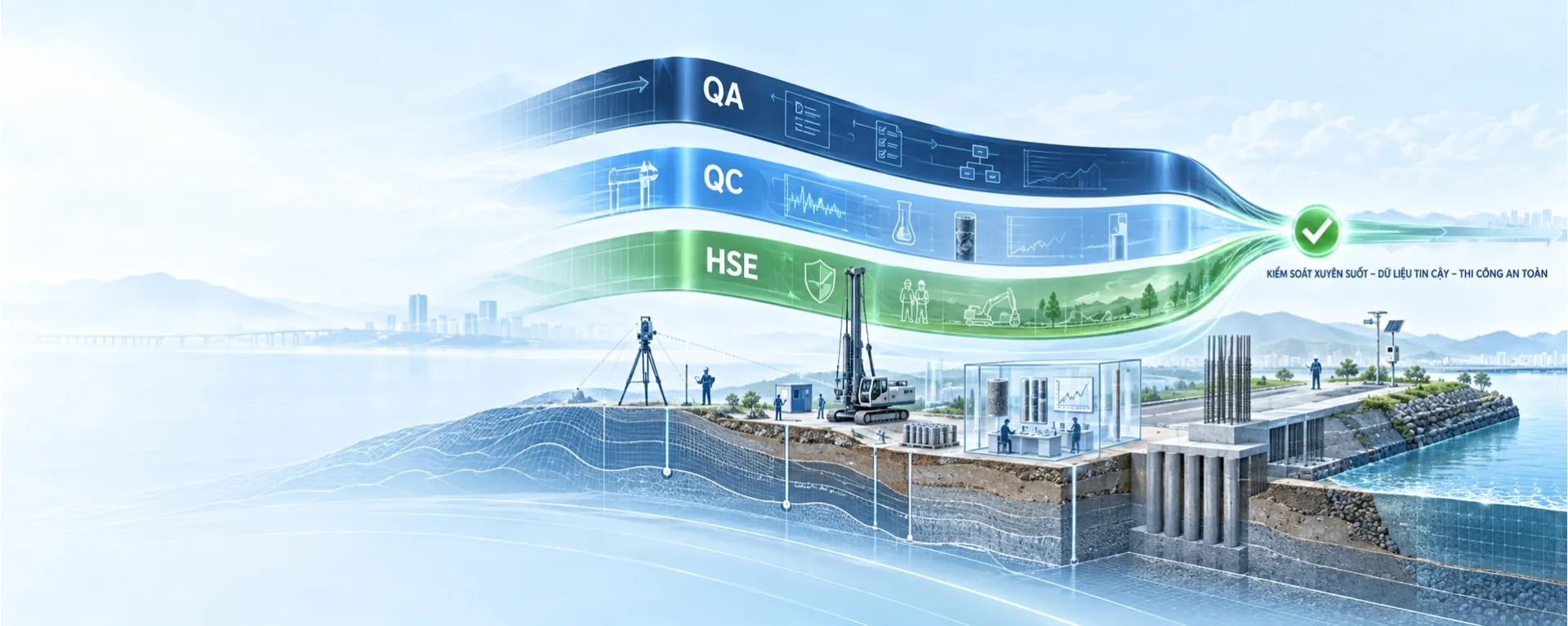 Năng lực quản lý QA – QC – HSE của PSC