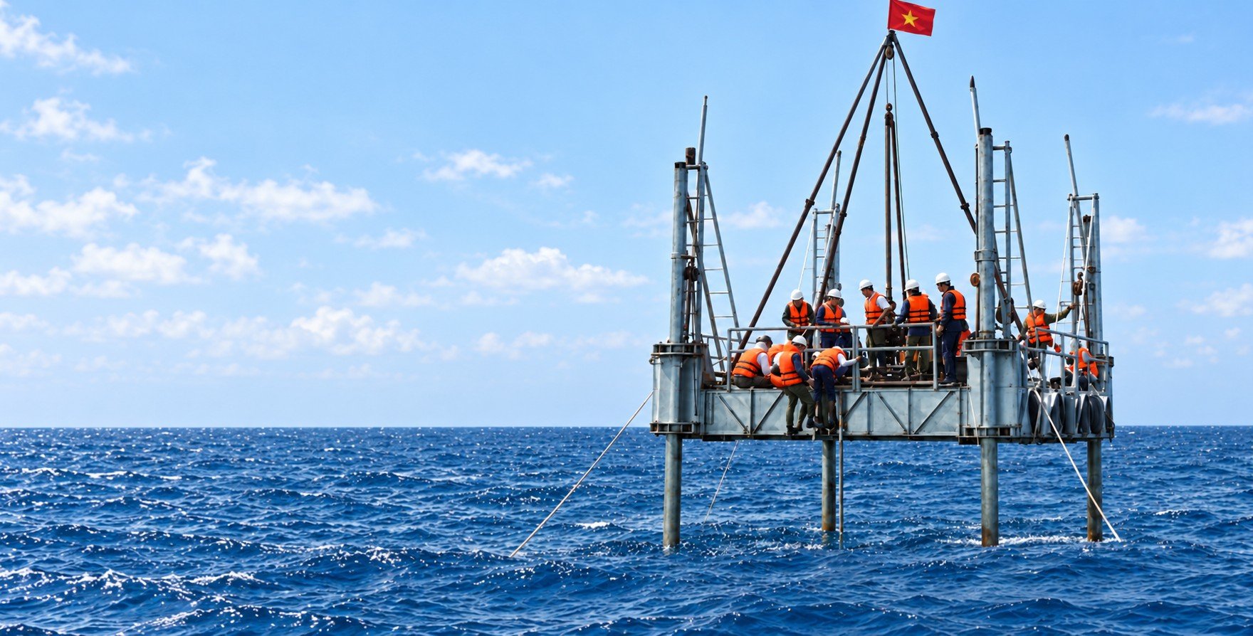 PSC tiến hành khoan khảo sát Dự án điện hạt nhân Ninh Thuận 1 (2011)