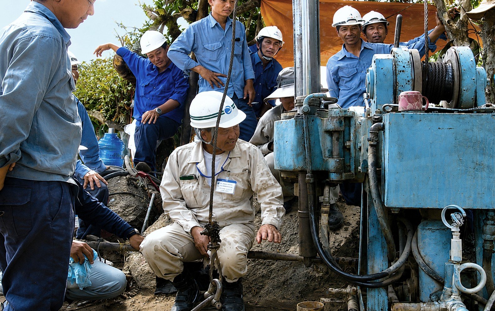 PSC cùng chuyên gia Nhật làm việc tại nhà máy điện hạt nhân Ninh Thuận 2 (2011)