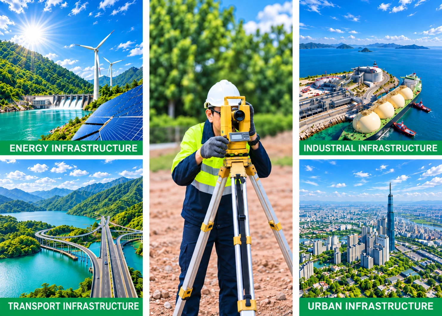 PSC surveying activities and infrastructure sectors